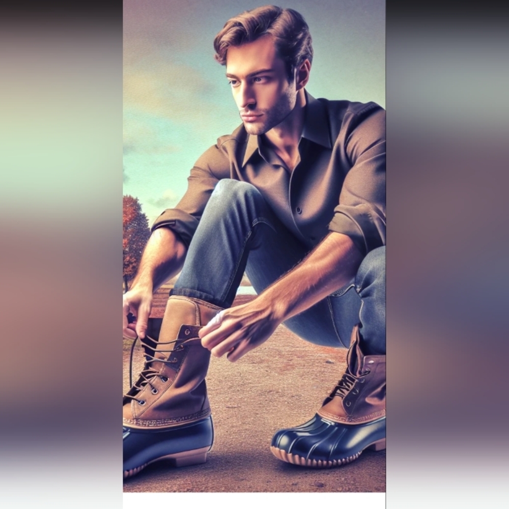 Dexter duck leather rain boots#349